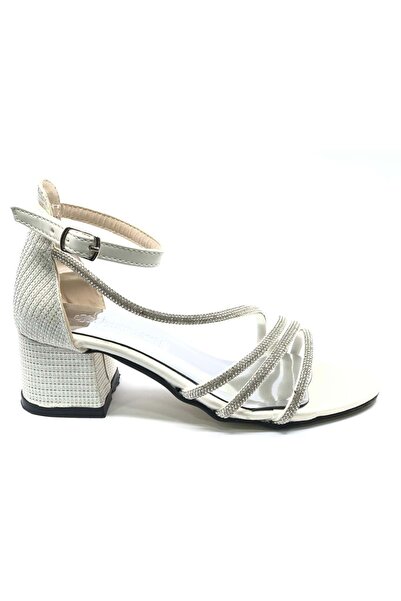 KOCAMANLAR İremsu 9634111 Rochie de seară pentru fete, pantofi cu toc cu pietre