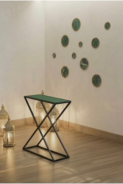 Generic صينيه تقديم ، طاوله تقديم ( طاولة تقديم) 90*70*35