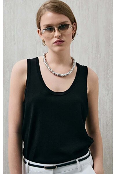 Lufian 121090056 Clara Zero Sleeve T-Shirt Women's T-Shirt Black