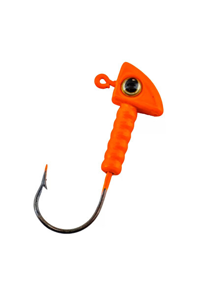 Genel Markalar Jighead - Zoka - Kurşunlu Olta İğnesi - (XH-A 06) - Turuncu - ...