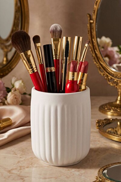 Makeup Organizer Makeup Brush Holder Makeup Organizer Organizer White Color Model 11