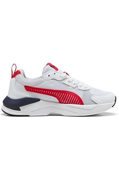 Puma 401493 X-Ray 3 LT Jr Unisex Spor Ayakkabı BEYAZ-KIRMIZI