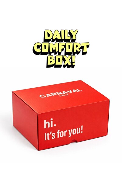 CARNAVAL SOCKS 12-Piece Daily Sock Set (8 Socks + 4 Bonus Models)