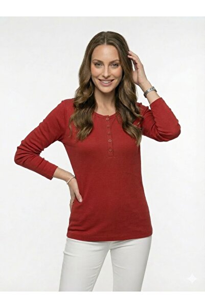 QYA Clothing ΒΑΣΙΚΟ ΜΑΚΡΥΜΑΝΙΚΟ ΜΑΚΡΥΜΑΝΙΚΟ ΜΠΛΟΥΖΑ 100% ΒΑΜΒΑΚΙ