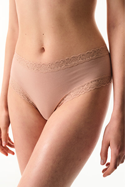Penti Beige Comfy Cotton Pack Cheeky Hipster Panties