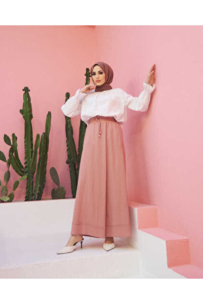 Neways 1155-Ancelina Pantolon Etek Pudra