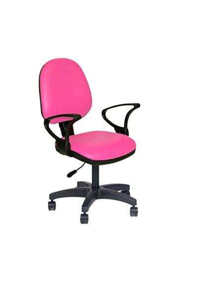 Türksit Kozmo Şef Çalışma Koltuğu Kumaş Pembe