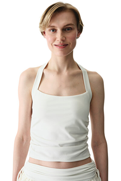 Penti White Halter Neck Top