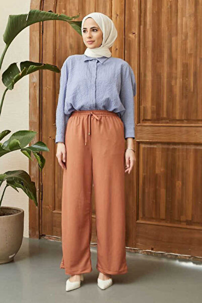 Neways 1105-Ancelina Elastic Trousers Salmon