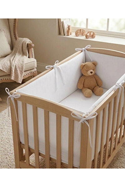 Carino Wins 4 Parça Bebek Beşik Yan Koruma Seti –60x120 Yumuşak Beşik Kenar K...