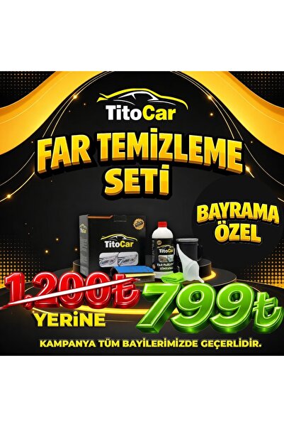 titocar Far Temizleme Seti