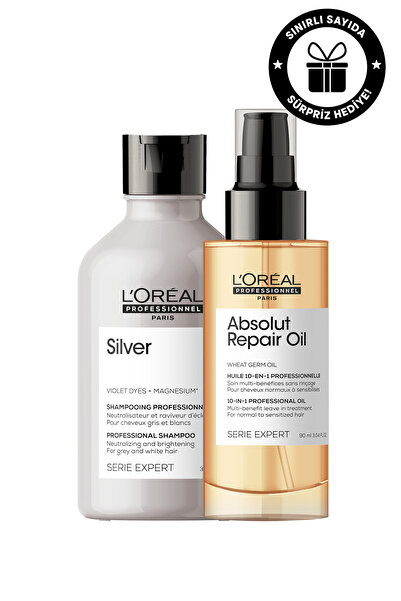 L'oreal Professionnel Serie Expert Sarı Saçlar Için Yoğun Onarıcı Bakım Seti,...