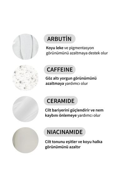 RESH LAB Brightening Dark Circle Eye Cream - Koyu Halka ve Kırışıklık Karşıtı Aydınlatıcı Göz Kremi