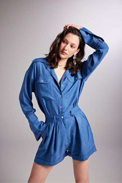 HOLLY LOLLY Mini Julia Shorts Blue