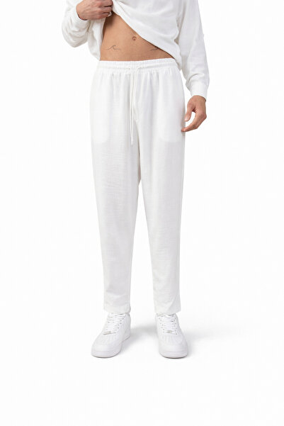 İLKCET MODA Regular Men's Linen Trousers