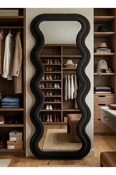 M SMART Large mirror with elegant design170x70cm-Full length mirror with Blac...