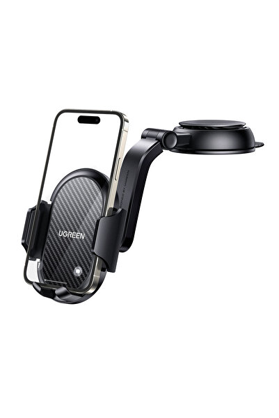 Ugreen Vantuzlu Uzayan Ayarlanabilir Mekanik Telefon Tutucu, Siyah, 20473