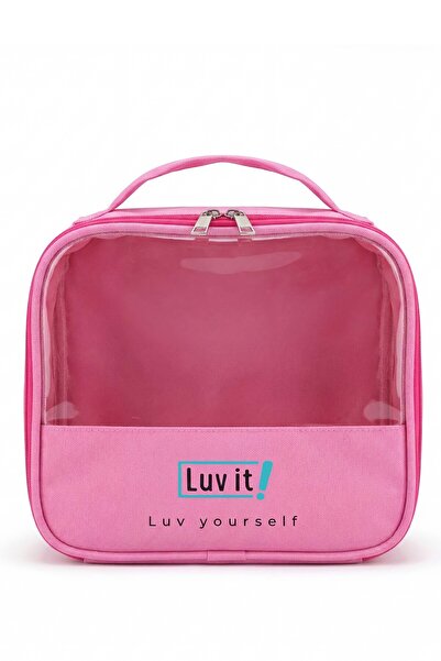 Luv it! حقيبة العناية بالبشرة والمكياج بحجم السفر