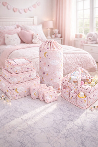 MorBebe 8-Piece Newborn Hospital Discharge Set I Baby Dirty Clothes Basket I ...