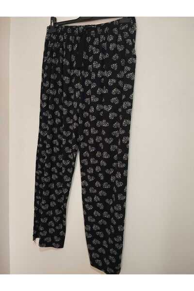 anne moda ankara Oversized, 2 Pockets, Thin, High Waist, Anti-Sweat, Pants