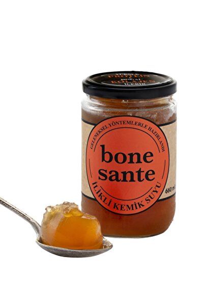 Bone Sante 1 Aylık Kolajen Kürü (10 Adet X 660ml Ilikli Kemik Suyu)