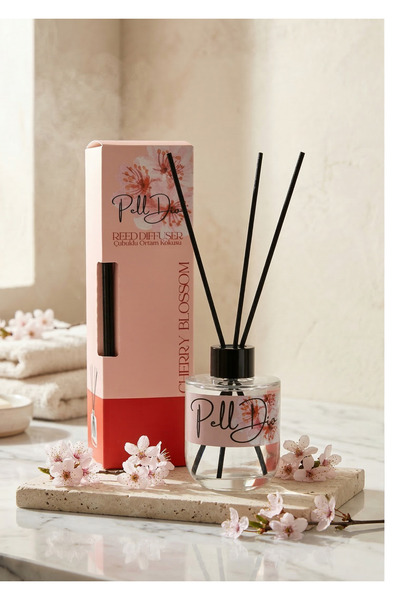 PellDio Home Cherry Blossom Çubuklu Oda Kokusu - Kokulu Çubuk 110ml