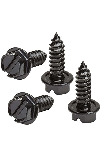 Arabest Stainless Steel License Plate Screws Kit, Rustproof Fasteners for Fro...