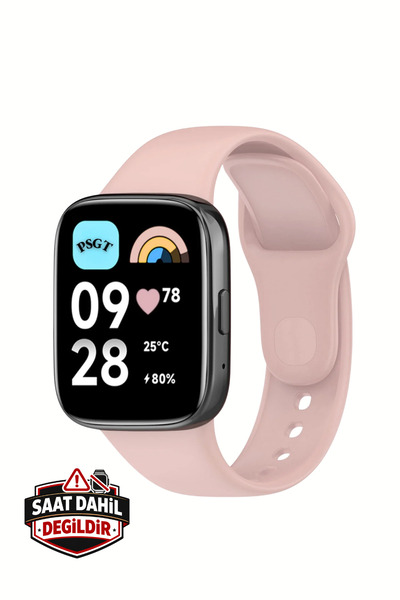 PSGT Xiaomi Redmi Watch3 Active/lite Uyumlu Kordon Spor Şık Tasarım Yumuşak J...