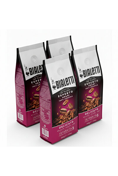 Bialetti 4 ديليكاتو 500 جرام حبوب قهوة