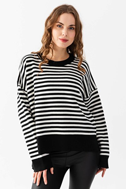 Irmak Kerekli Ριγέ oversized Πλεκτό πουλόβερ 6336
