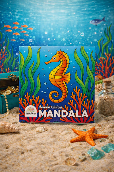 Art Terapi Mandala Yayınları CEP BOY MANDALA BÜYÜKLER İÇİN BOYAMA KİTABI