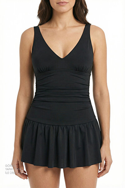 Penti Siyah Etekli Mayo