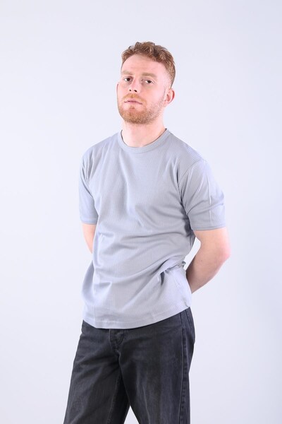 Mckanzie 2915 تي شيرت إنترلوك مزود بإبرة للتفريغ