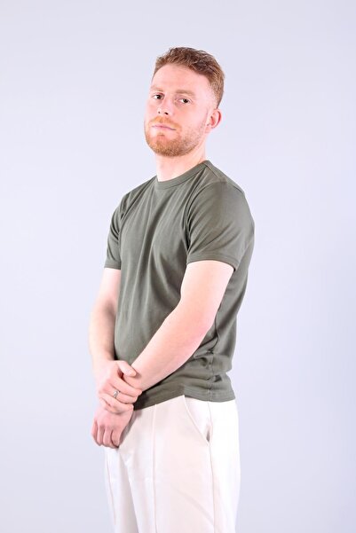 Mckanzie 2143-1 Tricou cu decolteu rotund și bordură integrală