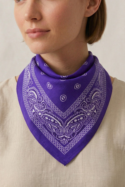 PETEK AKSESUAR Μπαντάνα με μοτίβο σάλι