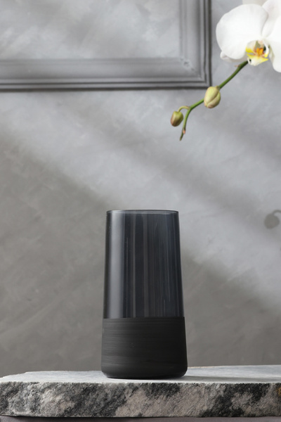 Rakle Matte 4'lü Meşrubat Bardağı Seti Siyah 520 cc