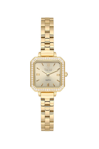 Nacar Sapphire Glass Gold Women's Watch Nc08-39430759-Dcms