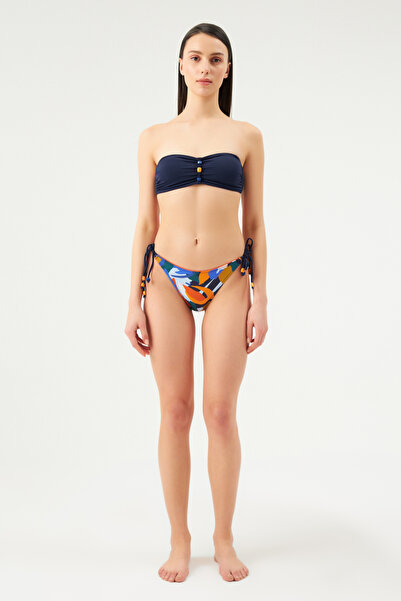 Eros Navy Blue 1036Esbk Strapless Bikini Set
