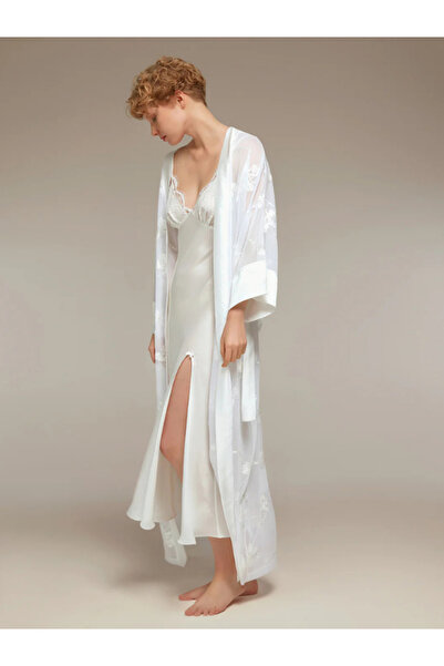 BONJOUR MADAME Dantel Detaylı 6 Parça Gelin Seti BM-1354