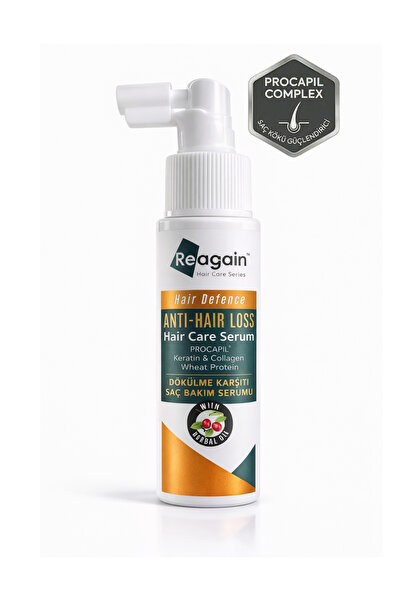Reagain Dökülme Karşıtı ve Güçlendirici Saç Bakım Serumu - Biotin, Saw Palmet...