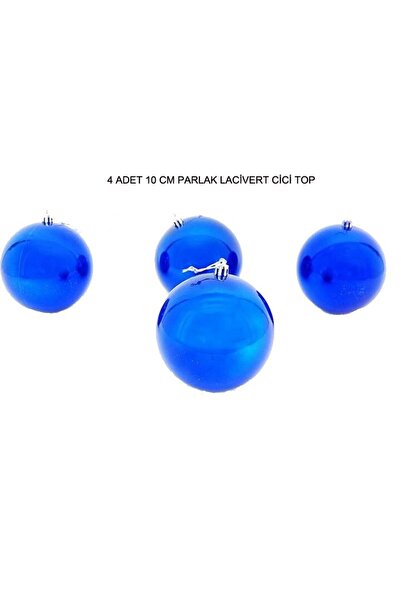 partidolu Синій колір 10 см Яскрава ялинка 4 штуки