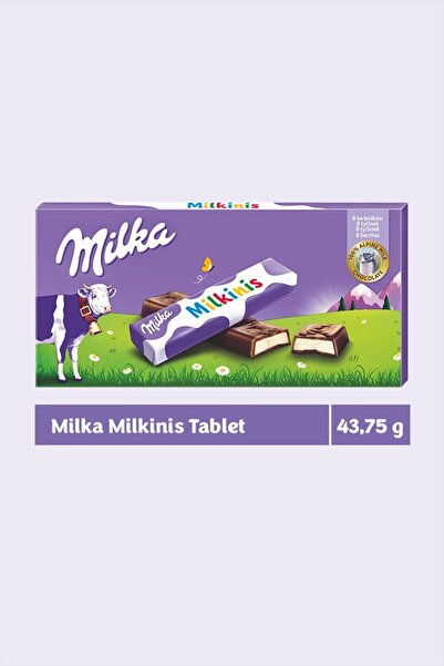 Milka Milkinis Süt Dolgulu Çikolata 87,5 gr - 4 Adet