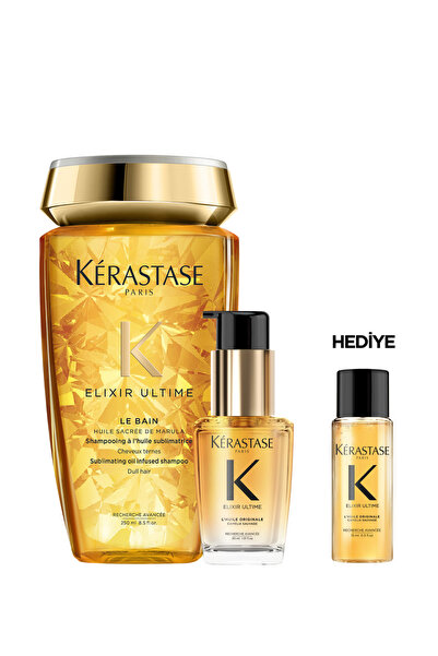 Kerastase Elixir Parlaklık Sağlayan Saç Bakım Seti
