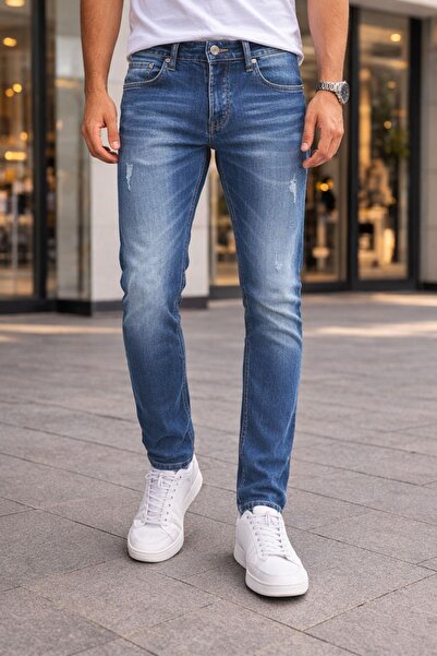 CEDY DENIM Blugi slim fit Jean Joe Talie obișnuită Blugi elastici slim fit C3...