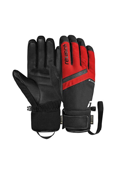 Reusch Manusi Schi Barbati Booster Gore-Tex Black-Tango Red