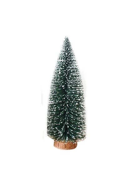 partidolu Masă de pin cu frunze de iarbă zăpadă Culoare verde 30 cm