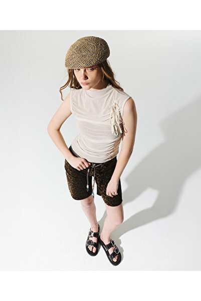 Twist LEOPAR DESEN BERMUDA ŞORT