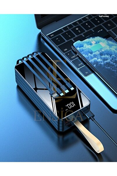 EN SİGA 80.000 Mah Powerbank Taşınabilir Şarj Cihazı Güç Kaynağı Siyah Kamp K...