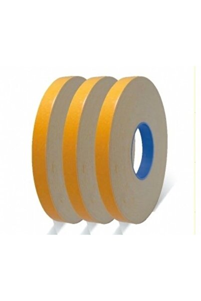 OSSOFOL 3 adet 50 metre ultra güçlü çift taraflı köpük bant montaj bandı 20 mm x 50 metre