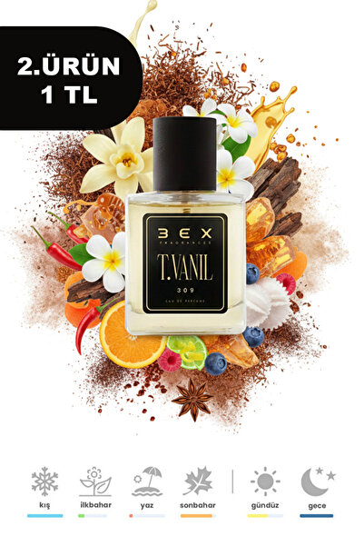 3ex 309 - Tobacco Vanilla - T. Vanil 50ml Unisex Parfüm